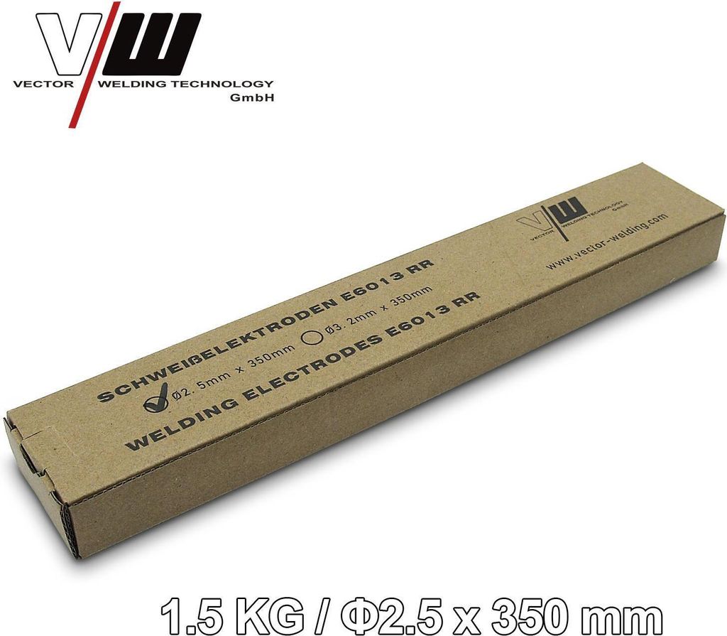 VECTOR WELDING Stabelektrode für Elektrodenschweißen, Stahl Produktbild 2