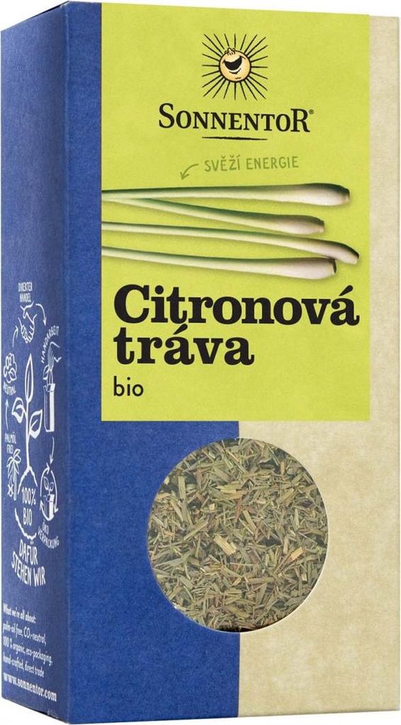 Citronová tráva řezaná BIO 25 g SONNENTOR Obrázek produktu 