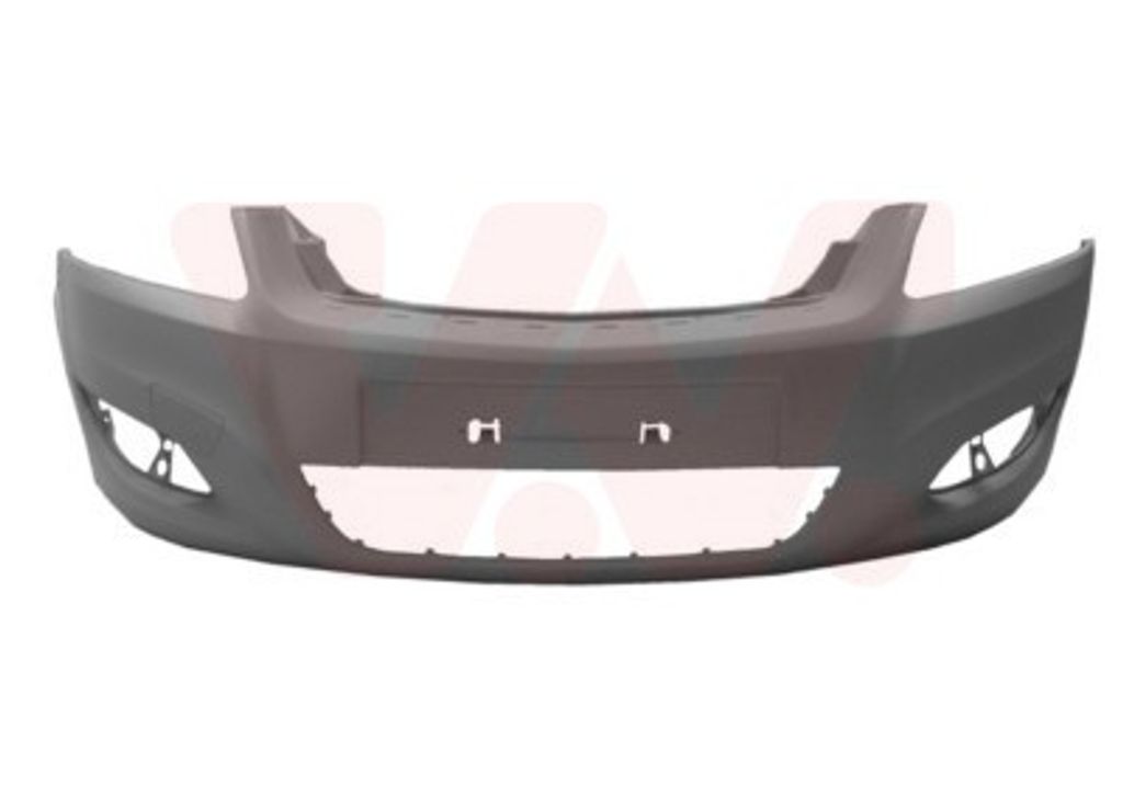 VAN WEZEL Stoßstange Stoßfänger für OPEL ZAFIRA B (A05) Grundiert 3796574