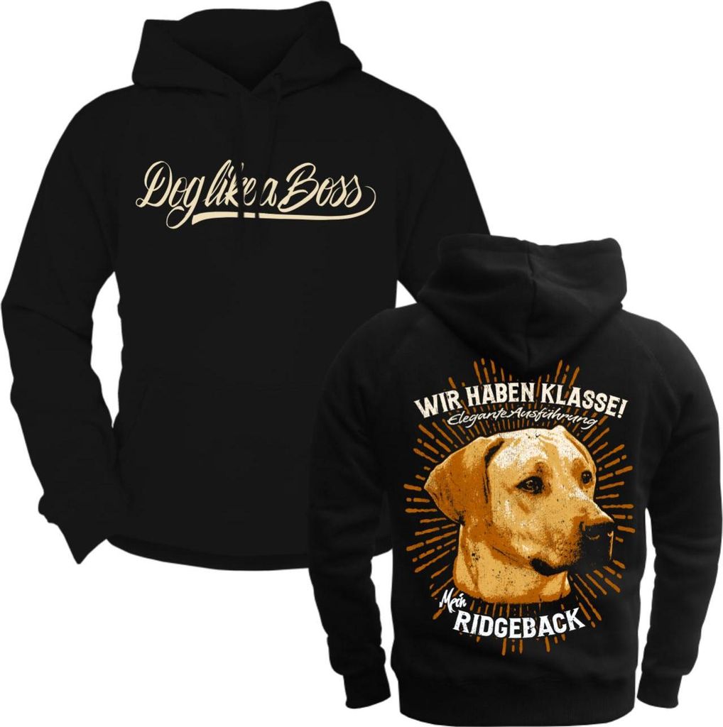 Herren Kapuzenpullover Rhodesian Ridgeback - elegante Ausführung