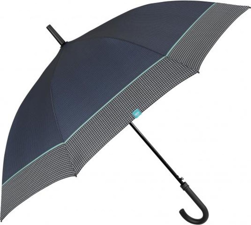 PERLETTI Time, Automatik-Golfschirm Quadretti, 26342