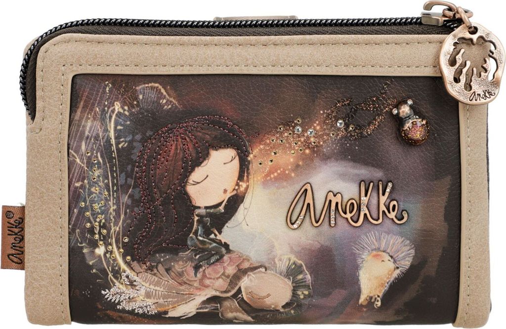 Anekke portafoglio Dreamverse RFID Wallet Darkbrown marrone Immagine del prodotto 