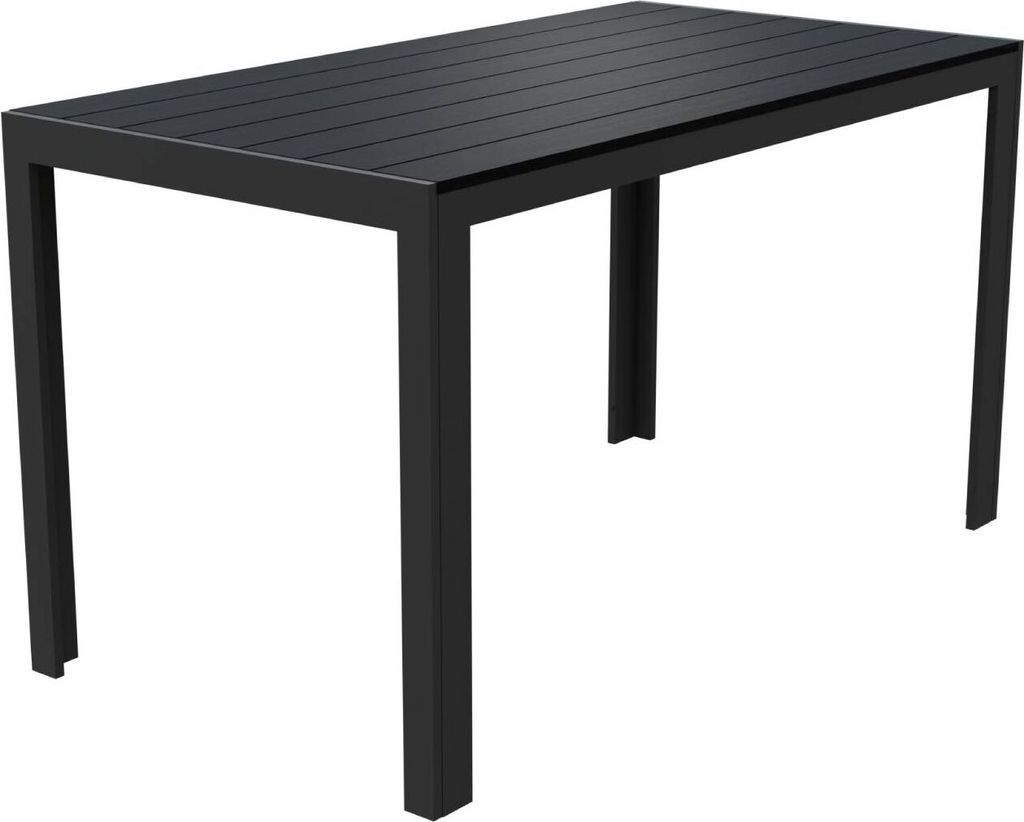 Aluminium XXL Gartentisch Esstisch Balkontisch Gartenmöbel Non-Wood 125x70 cm