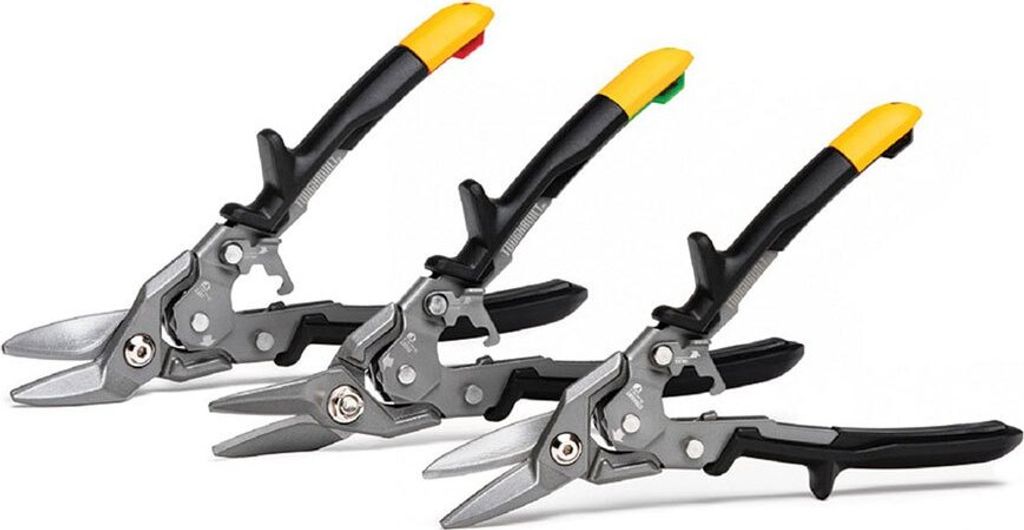 Toughbuilt Gerader Schnitt. Rechter Schnitt. Blechschere Produktbild 