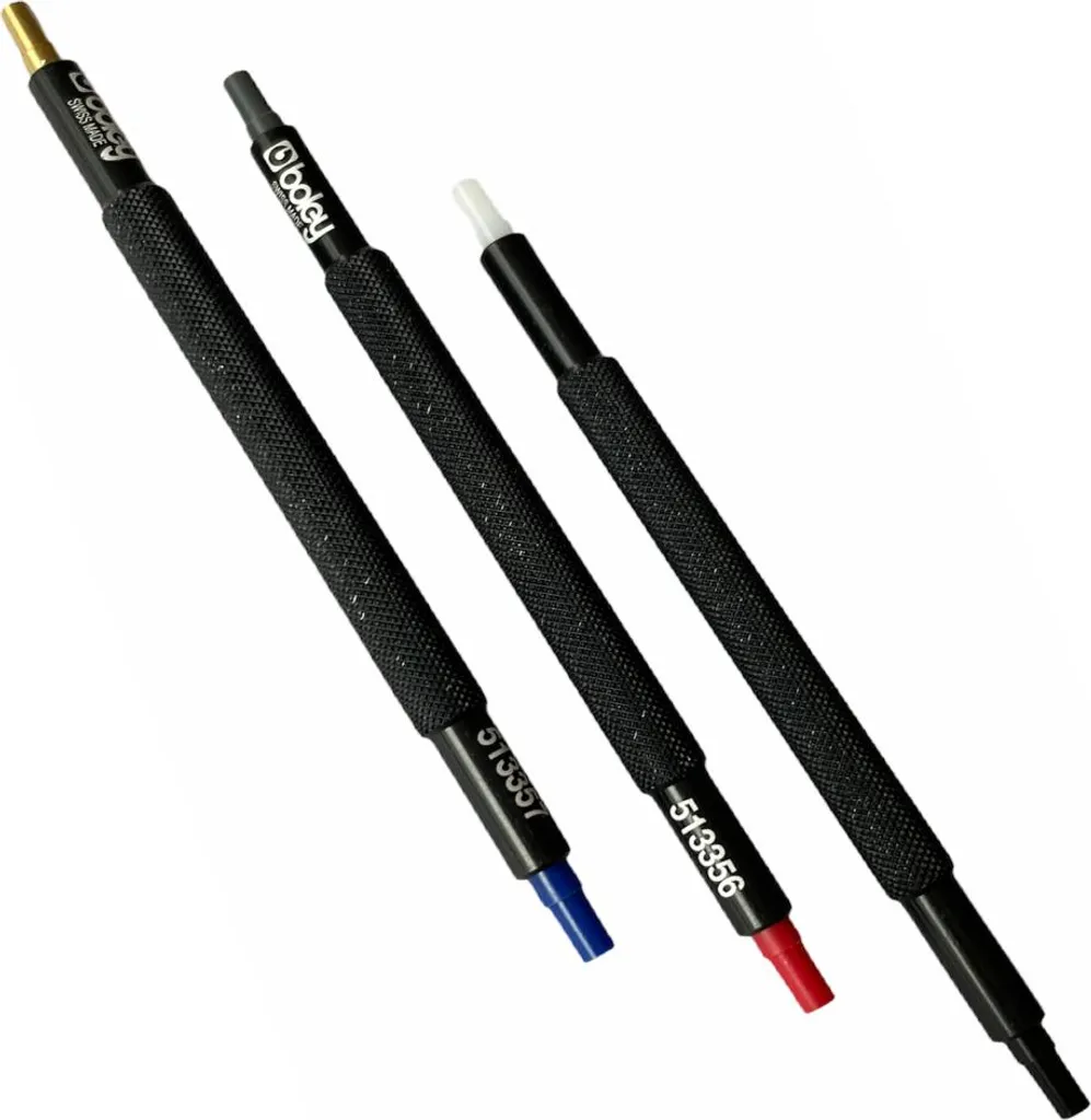 Boley Jeu de 3 Outils de Mise en Place à Main Manette Métal et PVC