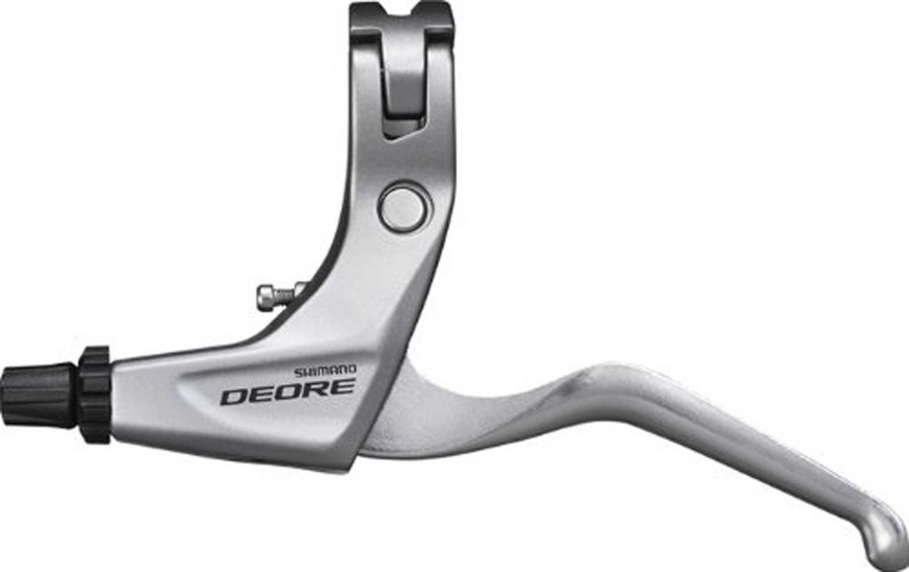 Shimano Bremshebel Deore BL-T 611LS V-Brake 3-Finger links silber