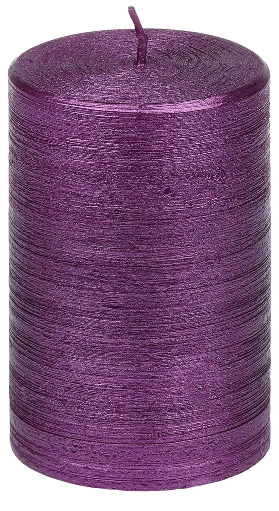 Stumpenkerze "Glory" Brombeer 100/68 mm Produktbild 