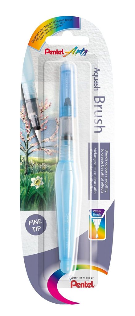 Pentel penna a pennello Aqua Brush ricaricabile, punta fine Immagine del prodotto 