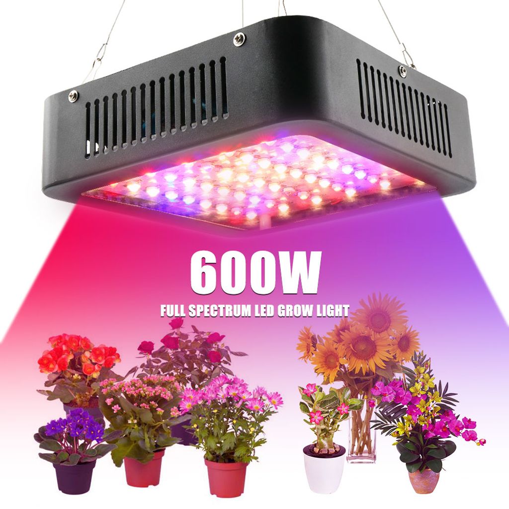 LED wachsen helles 120W volles Spektrum Hydroponik pflanzeLicht lampe Gemüse DE 
