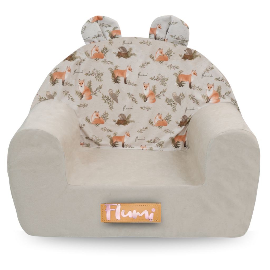 Flumi Kindersessel – Babysessel - Kindersitz fur Kinderzimmer Spielzimmer – Sessel - 56x42 cm