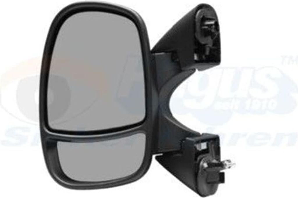 Van Wezel Außenspiegelglas links elek.bezeizbar für Nissan Primastar Opel Vivaro Renault Trafic