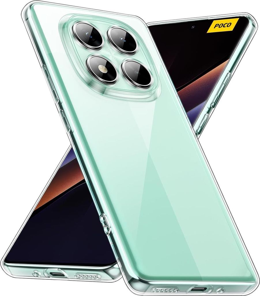 Schutzhülle für Xiaomi Poco X7 Hülle Transparent Slim Cover Clear Case