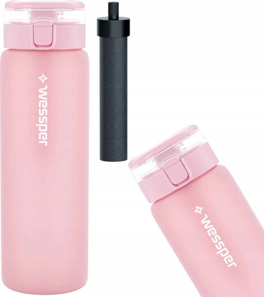 Wessper Wasserfilterflasche, Trinkflasche Aus Borosilikat Produktbild 7