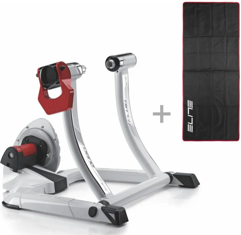 Elite Qubo Fluid Entraîneur Silencieux pour Pédaler chez soi sans Bruit