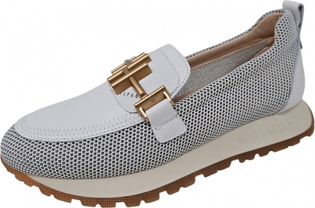 Hispanitas Kansas Melbourne Slipper Weiß