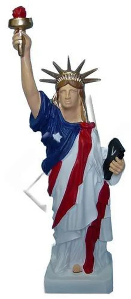 Cadeau Souvenir Statue de la Liberté pour Décoration Bureau et Maison