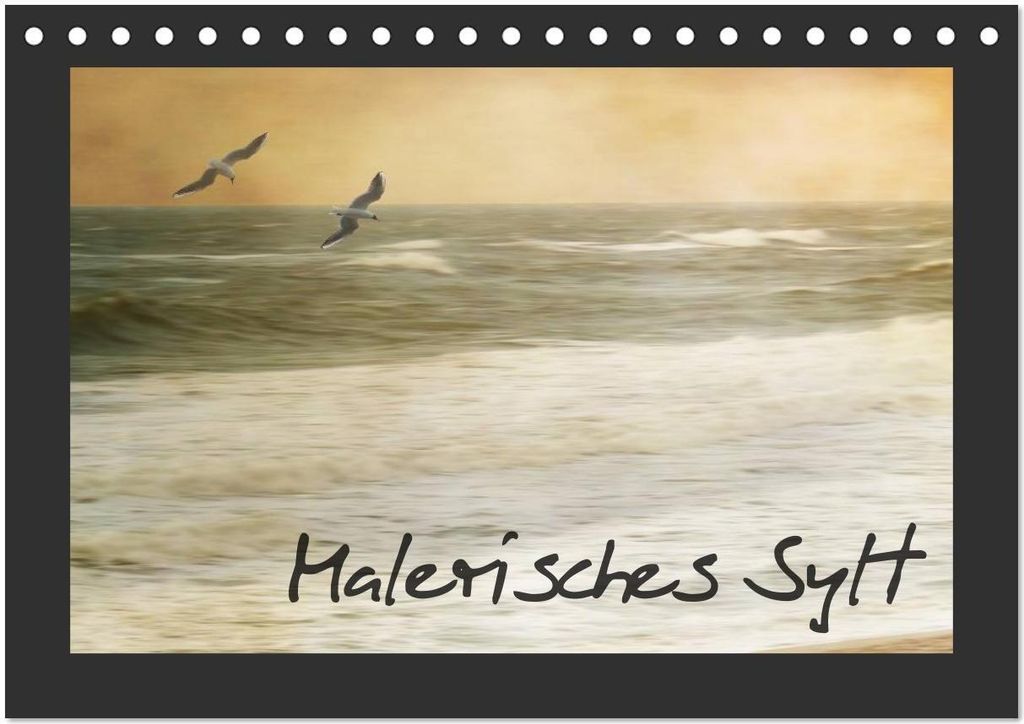 Malerisches Sylt (Tischkalender 2026 DIN A5 quer), CALVENDO Monatskalender