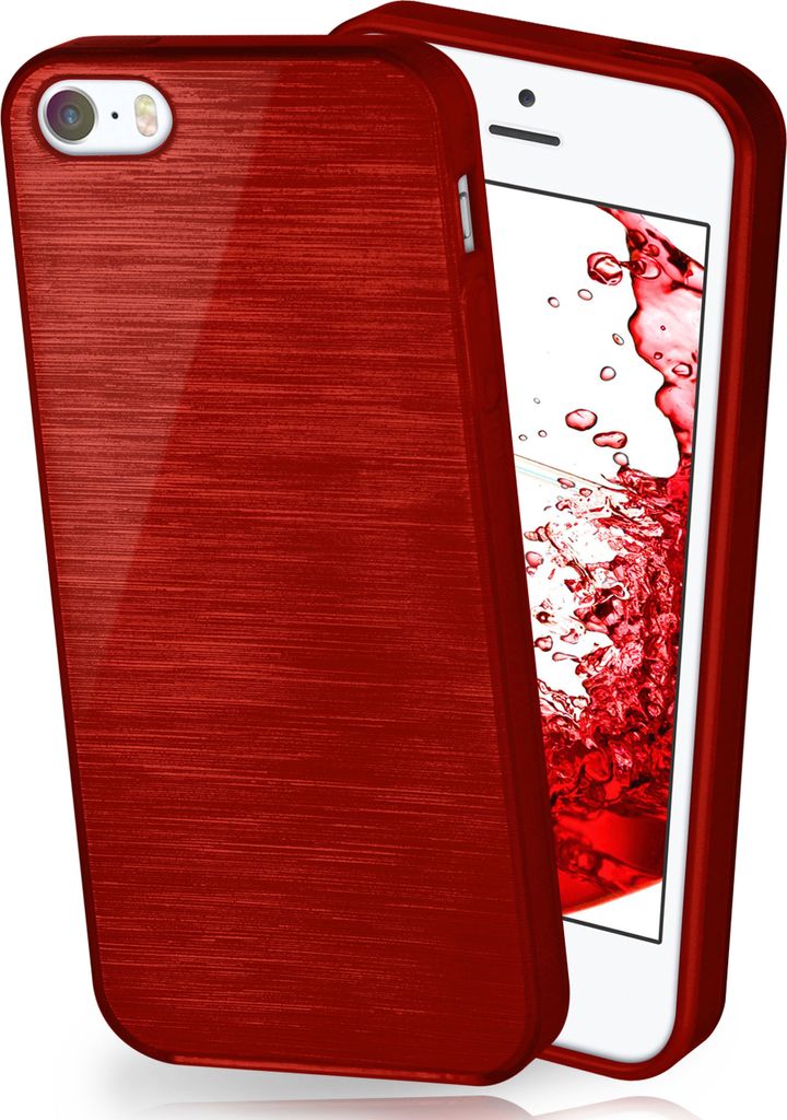 moex® Brushed Case kompatibel mit iPhone 5s / 5 / SE (2016) Produktbild 