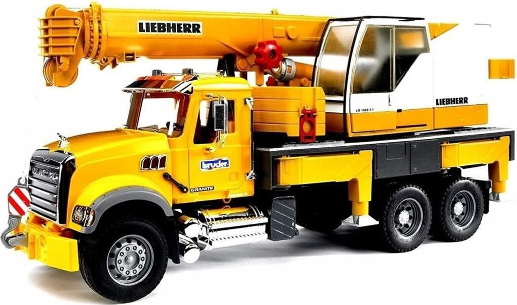 Bruder Truck MACK Granite Crane LIEBHERR Immagine del prodotto 