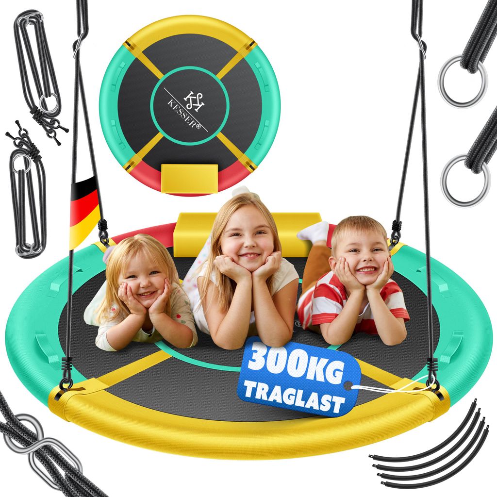 KESSER® Nestschaukel Tellerschaukel Hängeschaukel Produktbild 