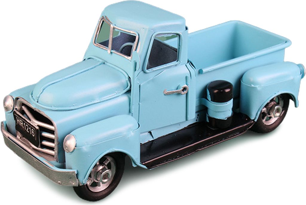 Vintage Metall klassische rustikale Pickup Truck Weihnachten Home Office Dekor