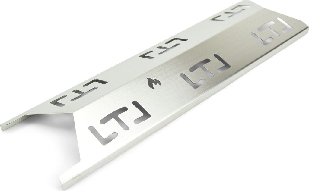 Edelstahl Brennerabdeckung für Rösle Magnum G3|G4|Pro - mit verbesserter Hitzeführung