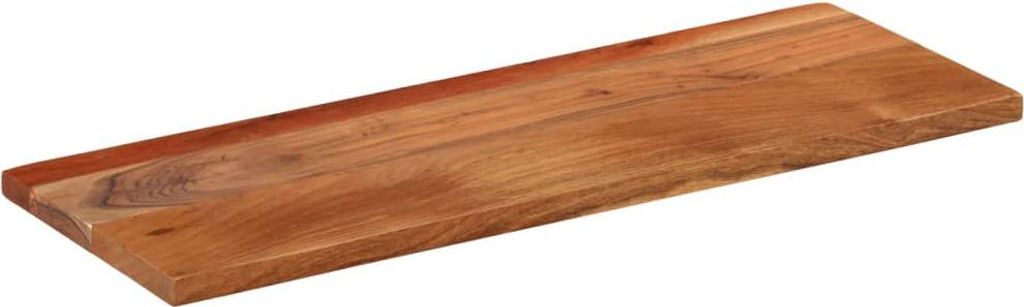 vidaXL Tischplatte 90x30x2,5 cm Rechteckig Massivholz Akazie