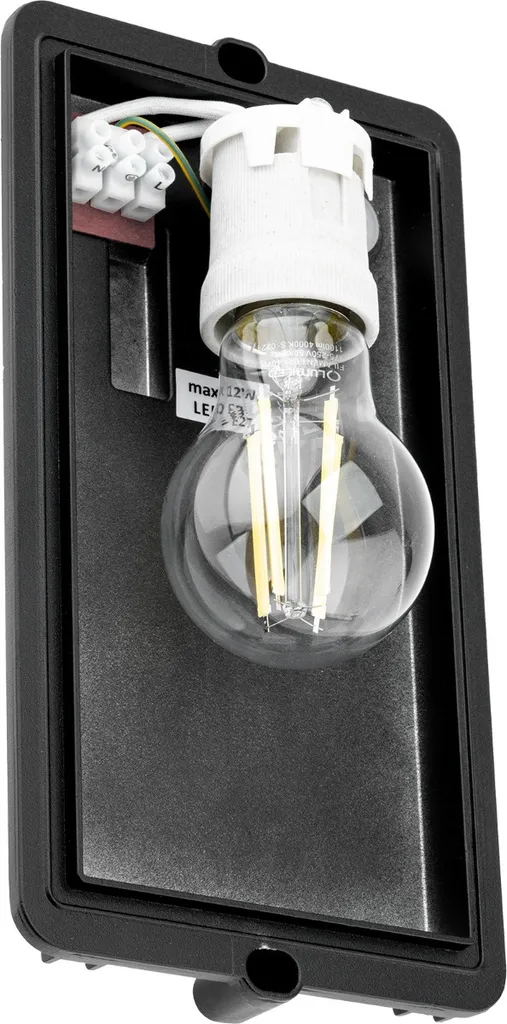 Applique d'extérieur noire KOBE 320032 Polux E27 pour façade moderne - 26