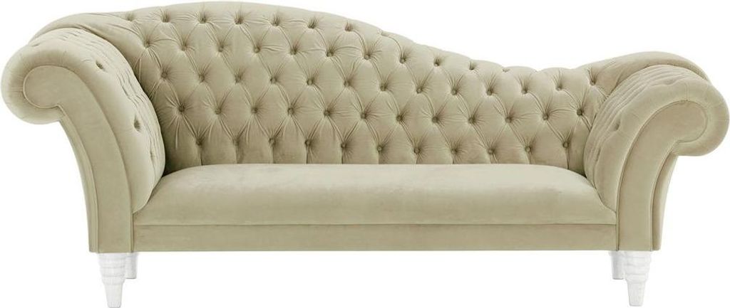 Liegesessel Chester-Velluto 3-white