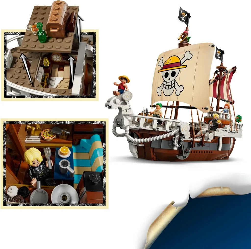 Maquette Vogue Merry LEGO One Piece 75639 : Le Cadeau Geek Idéal