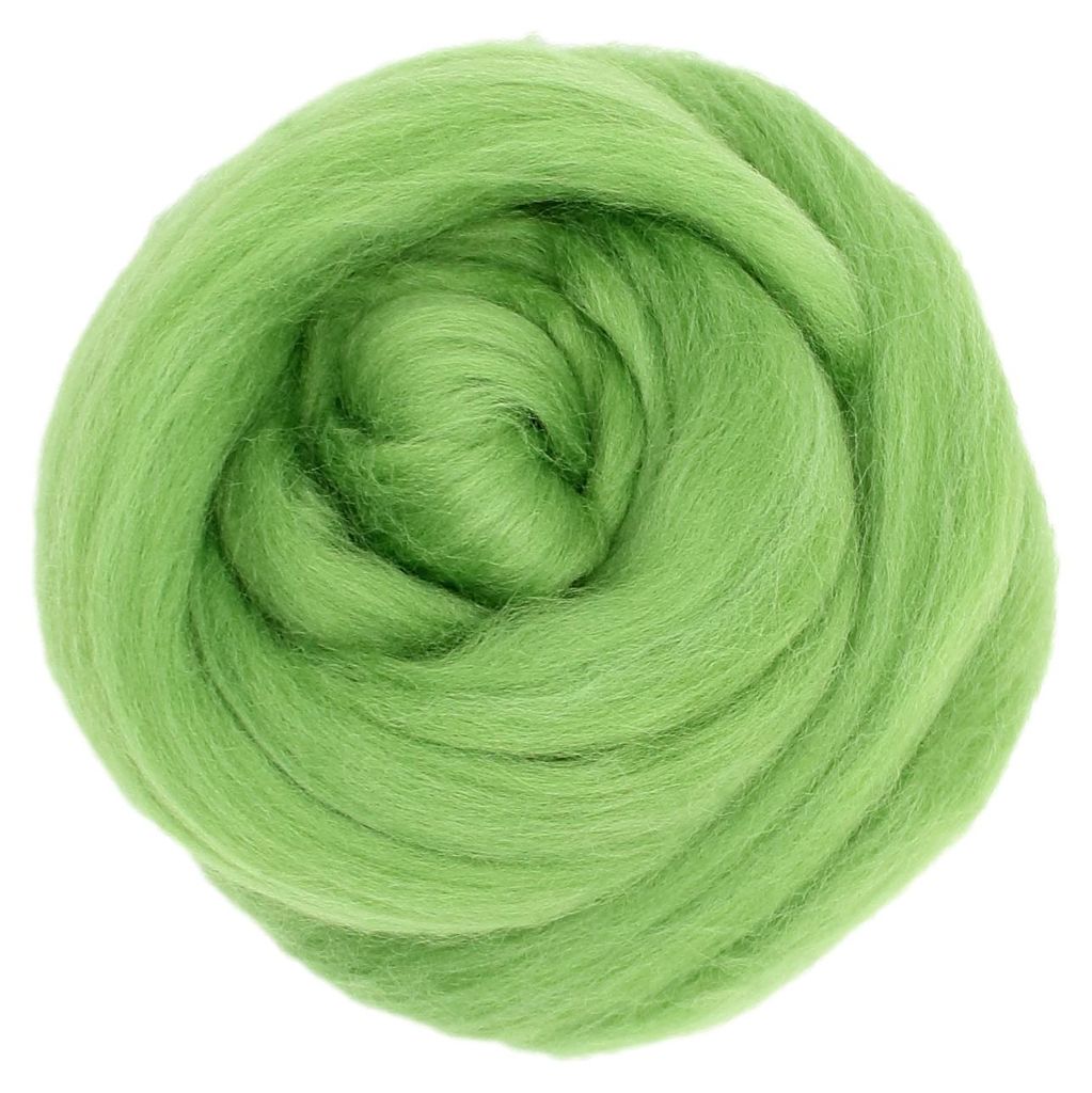 Filzwolle 20g feiner Kammzug Schafwolle (Merino) 21mic Produktbild 