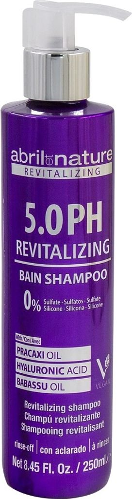 Abril et Nature 5.0 PH Revitalisierendes Shampoo für Haarpflege, 250 ml
