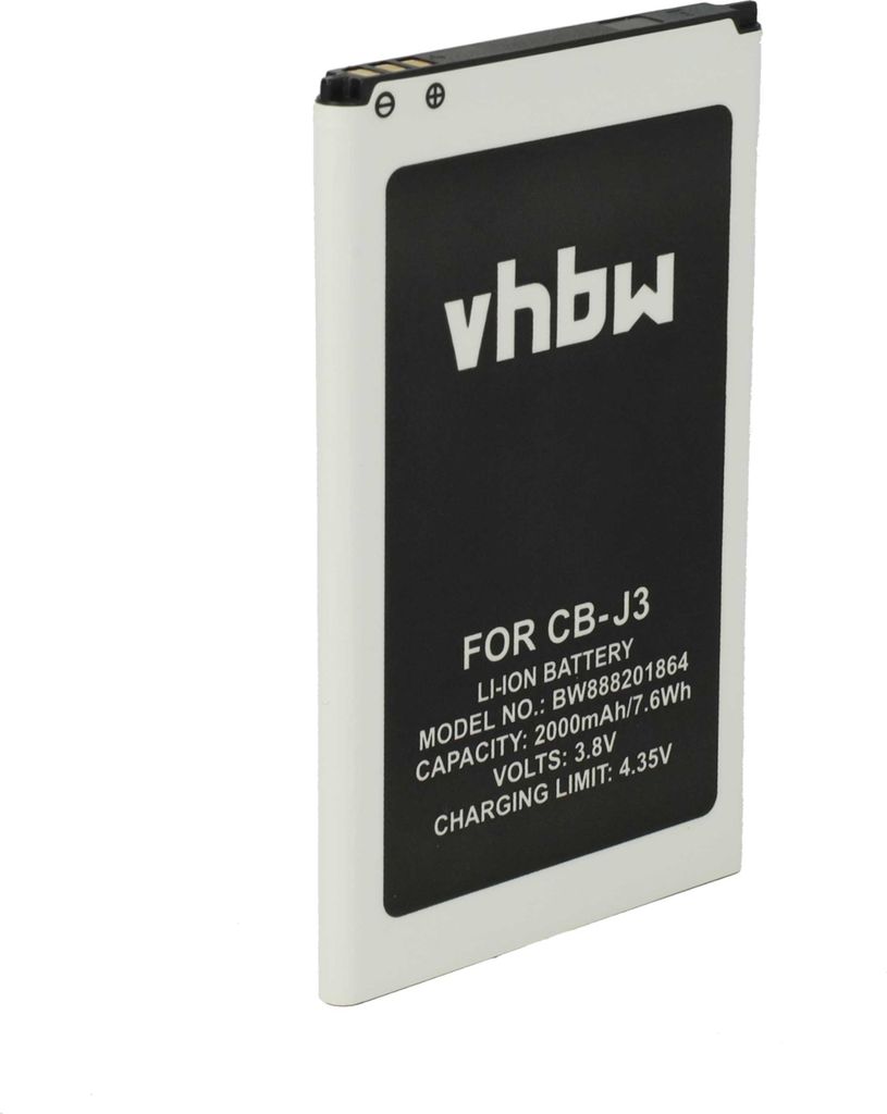 vhbw Akku kompatibel mit Cubot J3 Handy Smartphone Telefon Produktbild 