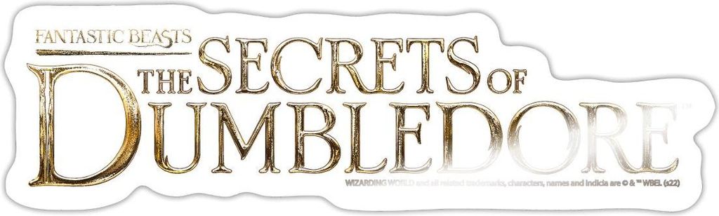 Spreadshirt Phantastische Tierwesen 3 The Secrets Sticker Aufkleber, 10 x 10 cm, Weiß glänzend