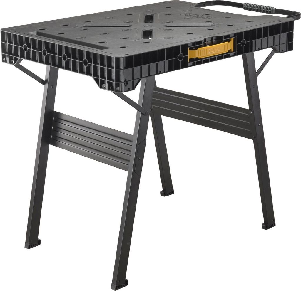 Stanley Klappbare Werkbank FATMAX, Tragbare Werkbank, Metall, Schwarz, 1 Stück(e)