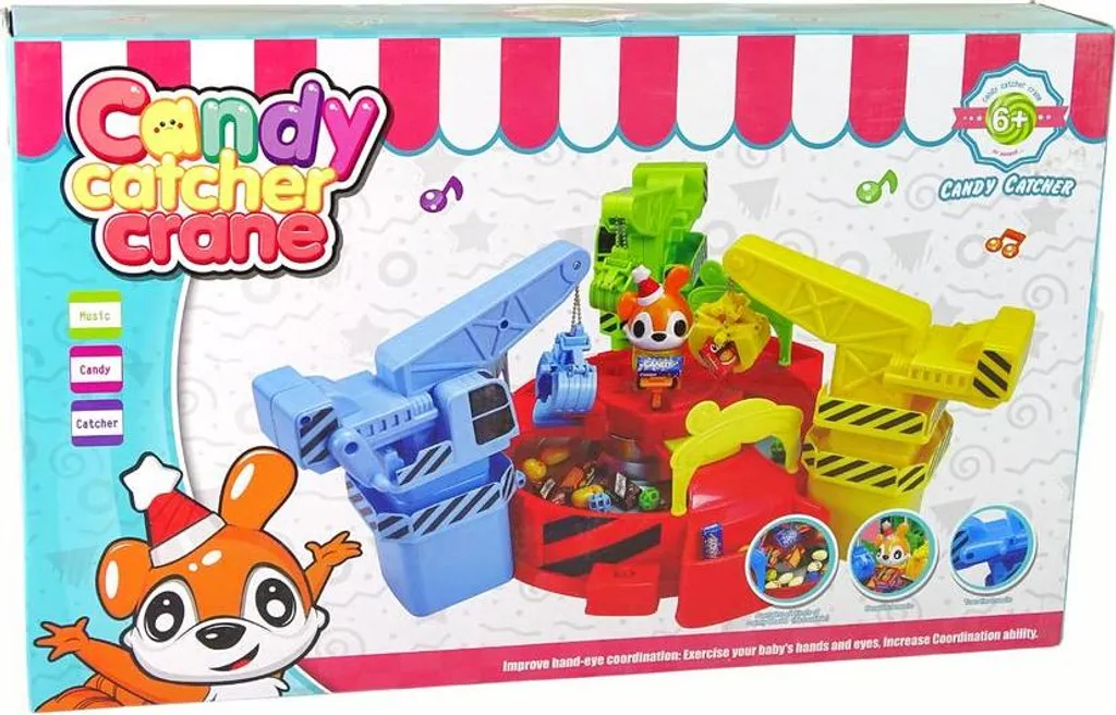 Candy Catcher Rotating Game - Machine à Pince Attrapez votre prix - 4