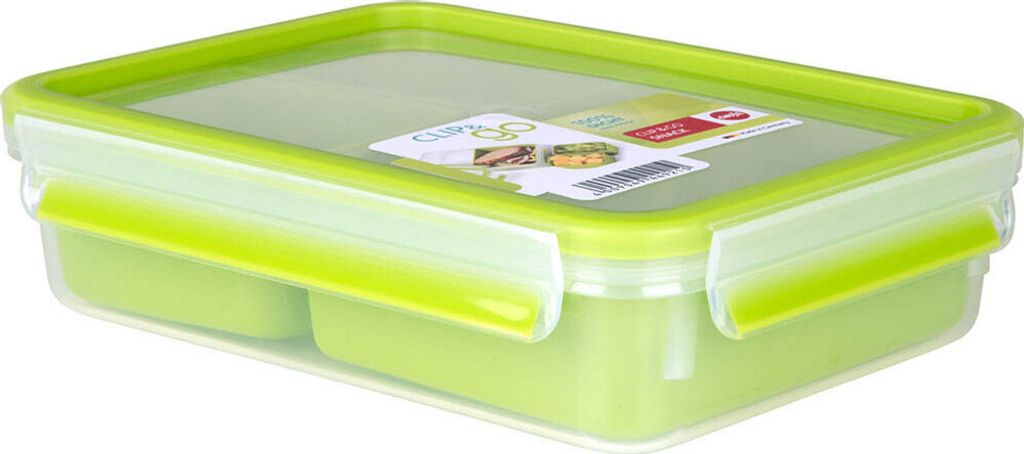 EMSA Clip & Go Snack obdĺžnikový s vložkami 1,2 l Obrázok produktu 