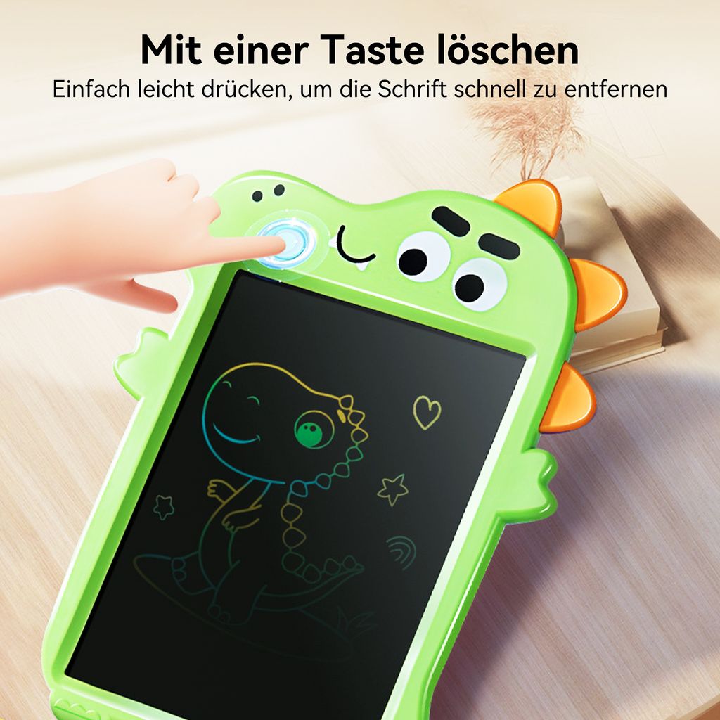Zaubertafel Spielzeug ab 2 3 4 5 6 Jahre Einhorn ,10-Zoll LCD Schreibtafel Magnettafel Maltafel , Geschenke für Kinder Mädchen