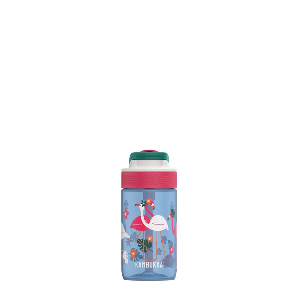 Kambukka Wasserflasche Lagoon Kids Blue Flamingo 400 ml