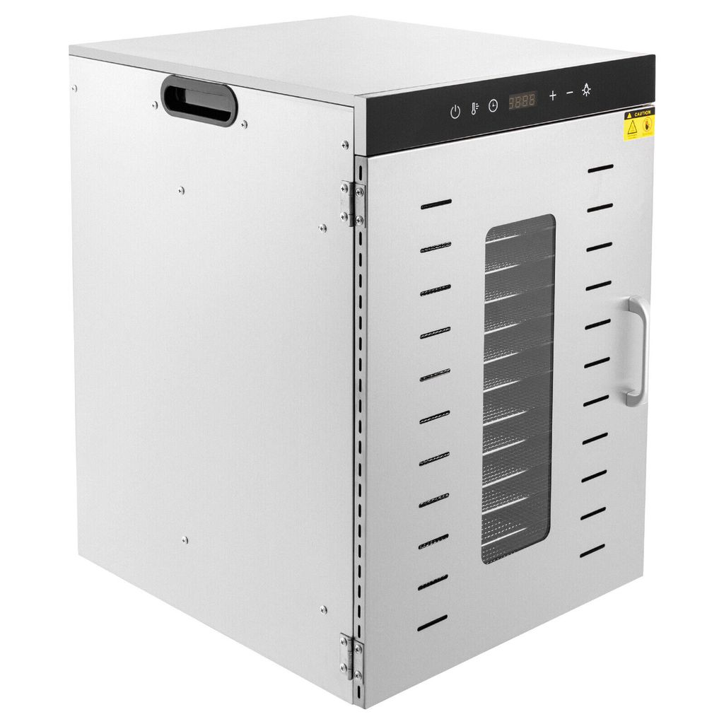 Dörrautomat 400W Mit 8 Etagen & LCD Display - Obsttrockner Für Gesunde Snacks Ohne Zusatzstoffe