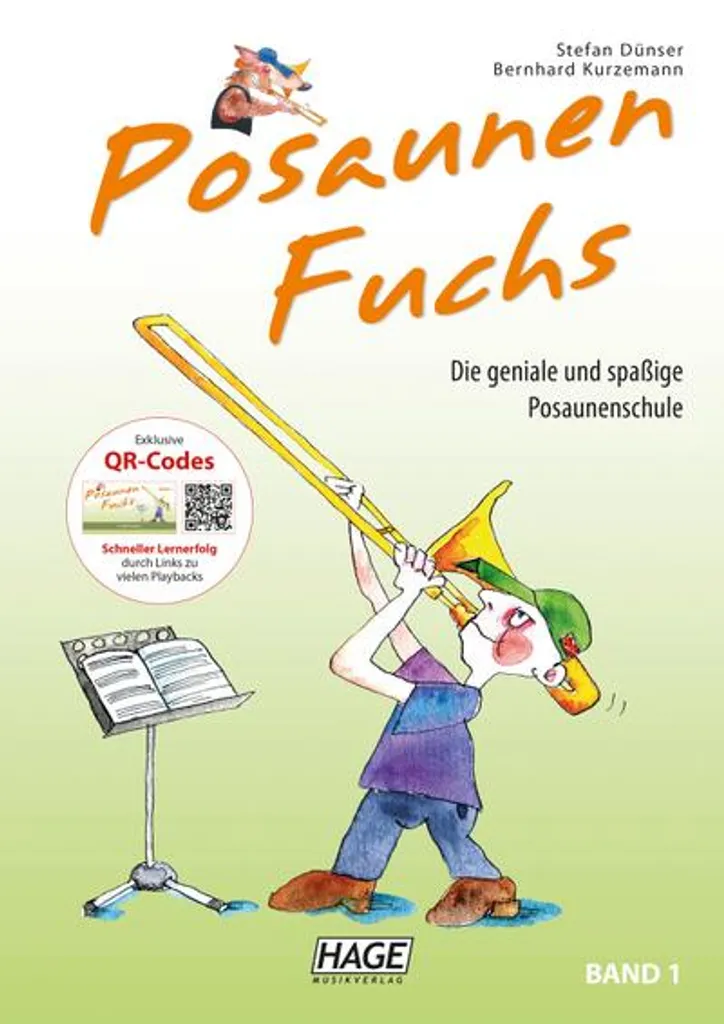 Posaunen-Fuchs Vol.1 Méthode de Trombone avec Audio CD Stefan Dünser