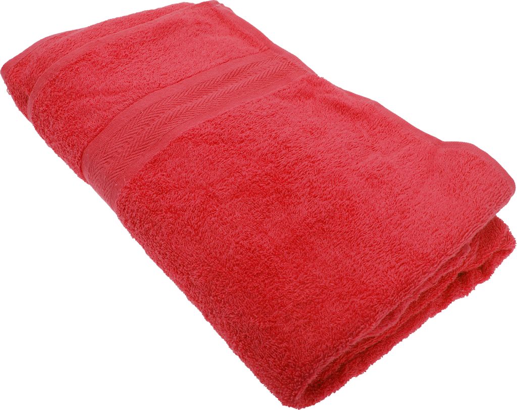 Jassz Badetuch / Strandtuch 100 x 180 cm BC553 (Einheitsgröße) (Rot)