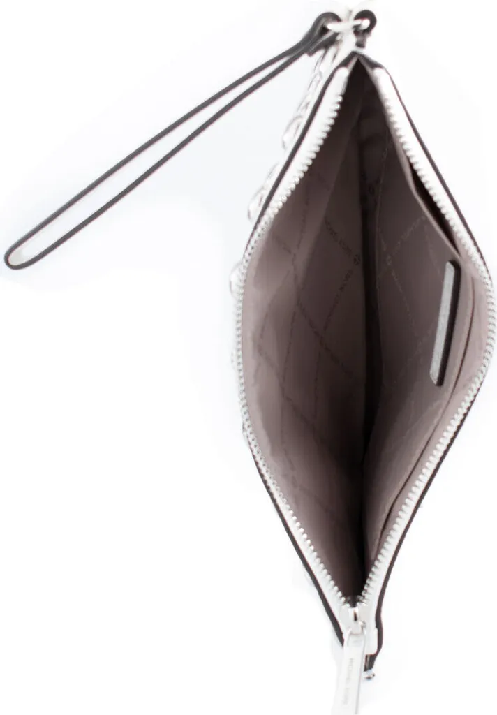 Sac Michael Kors blanc anti-rayures, grand volume ultra compact