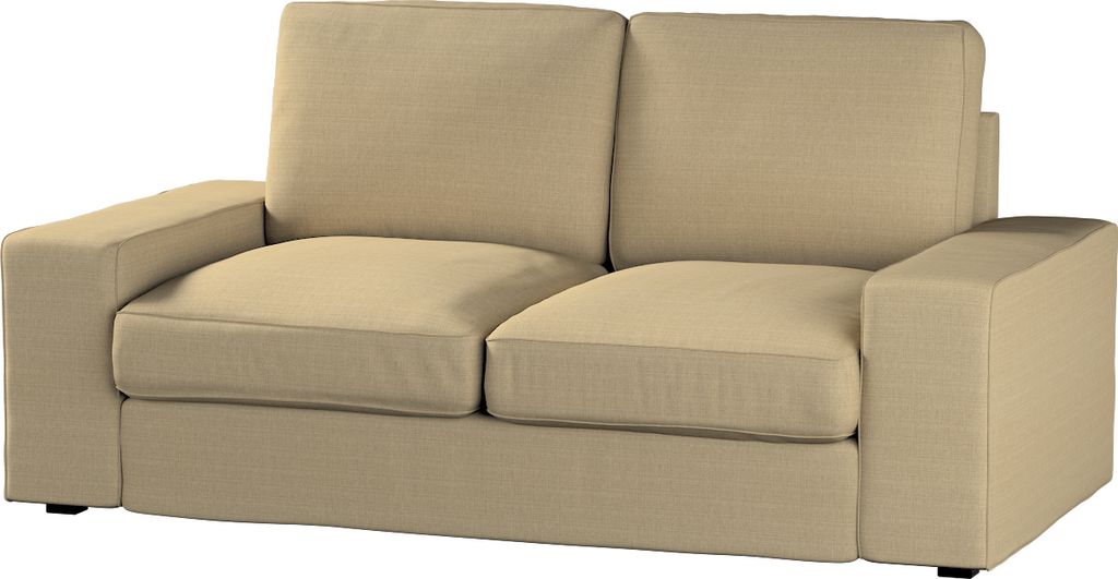 Dekoria Bezug für Kivik 2-Sitzer Sofa, dunkelbeige, Bezug für Sofa Kivik 2-Sitzer