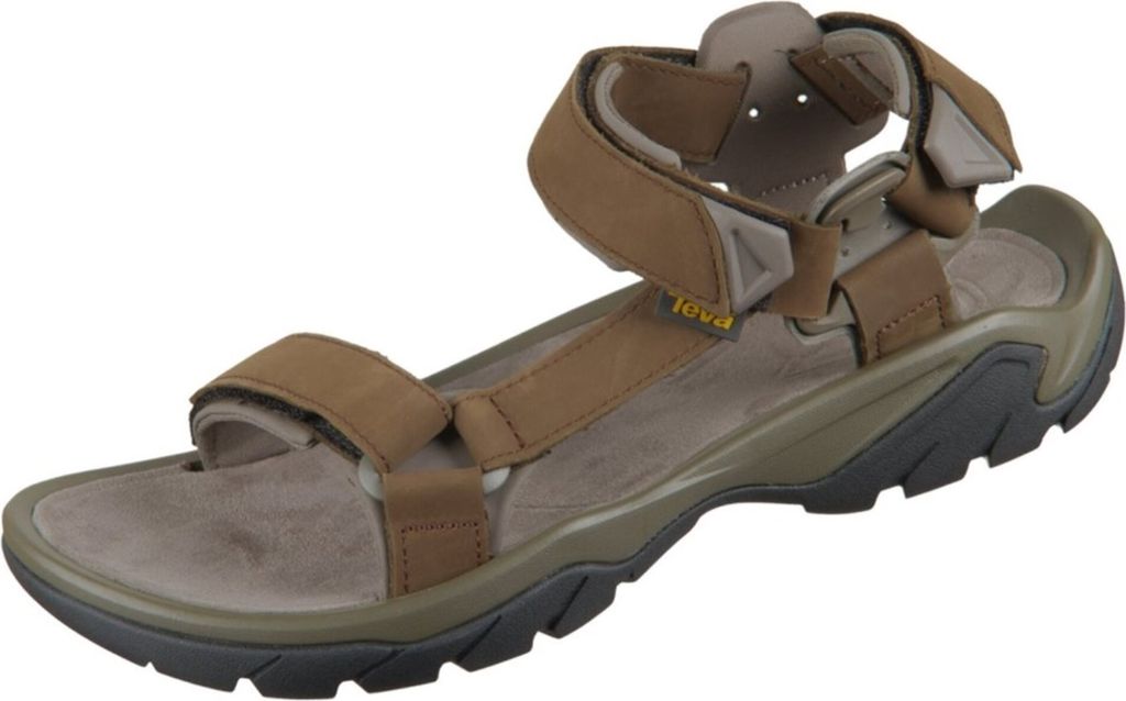 TEVA Terra Fi 5 Universal Leather  Sandalen - Donkerbruin - Image du produit 