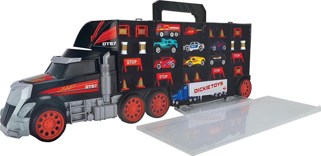 Camion et valise 2en1 + voitures Image du produit 