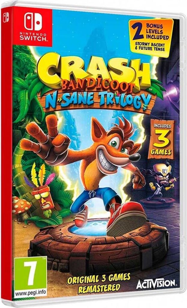 Nintendo Games Switch Crash Bandicoot N´sane Trilogy Produktbild 