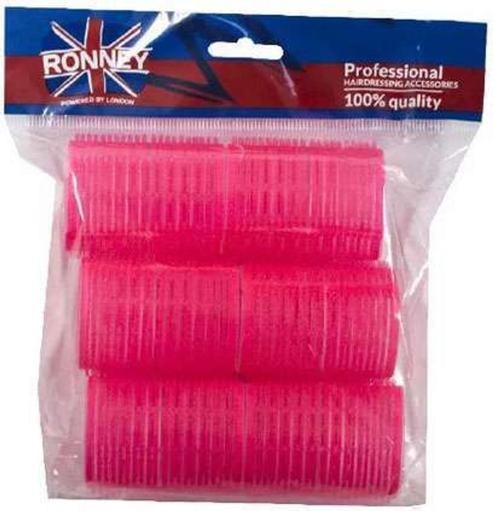 RONNEY Professional Lockenwickler - Velcro Rollers - 007 - pink