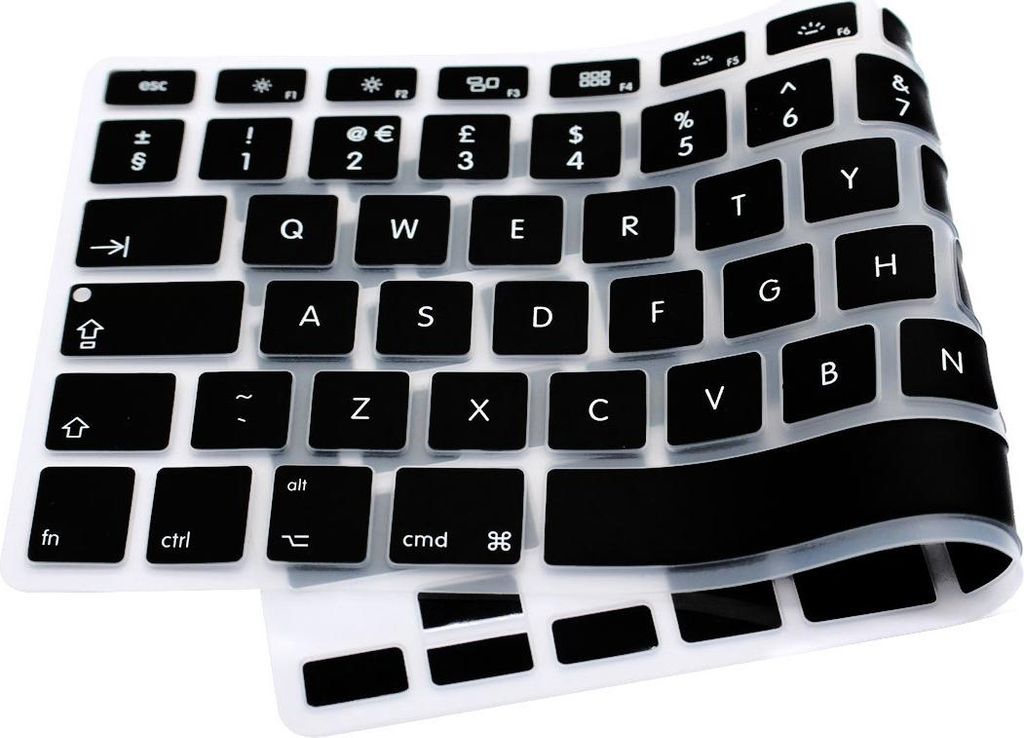 INF Kompatibel mit Silikon-Tastaturabdeckung für MacBook Pro 13/15 Zoll