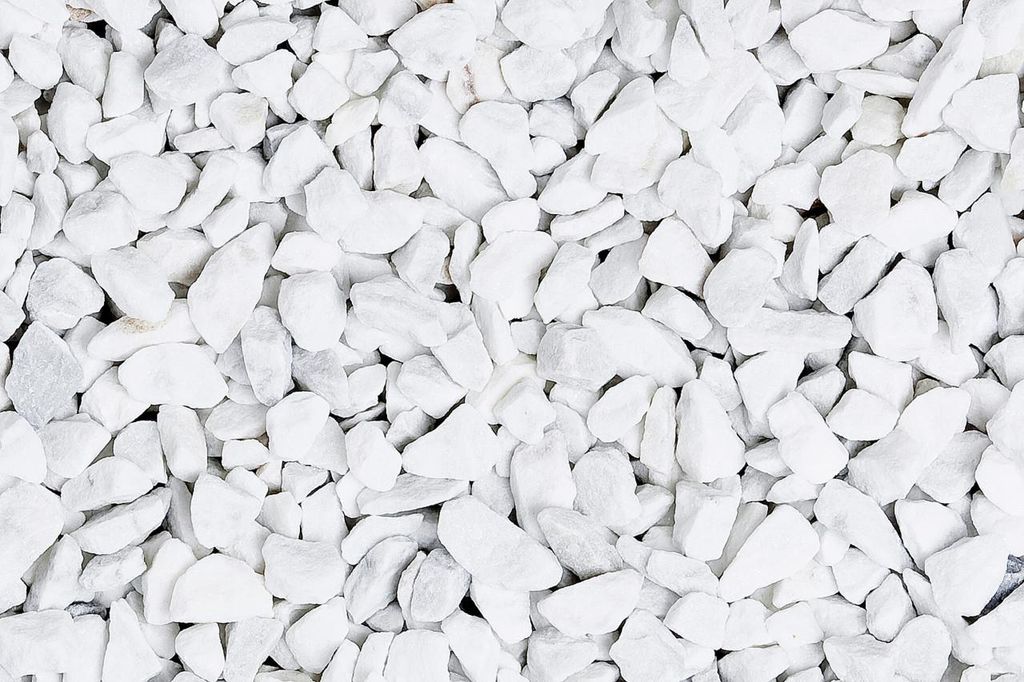 Splitt Bianco Carrara 8 - 12 mm weiß 25 kg Produktbild 
